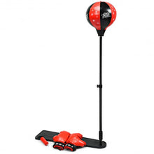 Load image into Gallery viewer, Kids Punching Bag with Adjustable Stand and Boxing Gloves