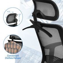 Load image into Gallery viewer, Height Adjustable Ergonomic High Back Mesh Office Chair with Hange-Gray