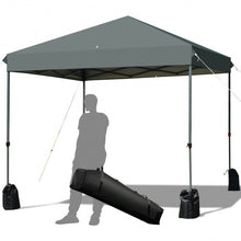 Load image into Gallery viewer, 8�x8' Outdoor Pop up Canopy Tent w/Roller Bag-Gray