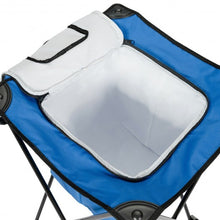Load image into Gallery viewer, Portable Tub Cooler with Folding Stand and Carry Bag-Blue