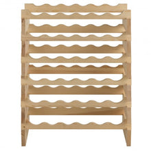 Load image into Gallery viewer, 36 Bottles Stackable Wooden Wobble-Free Modular Wine Rack