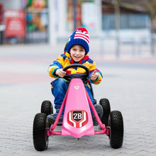 Load image into Gallery viewer, Kids Ride on Car Toy with Adjustable Seat-Pink