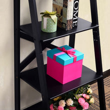 Load image into Gallery viewer, 4-Tier Leaning Free Standing Ladder Shelf Bookcase
