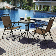 Load image into Gallery viewer, 3Pcs Patio Pub Dining Set