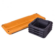 Load image into Gallery viewer, 43" Height Adjustable Fitness Aerobic Step with Risers-Orange