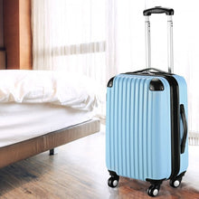 Load image into Gallery viewer, GLOBALWAY 20" ABS Carry On Luggage Travel Bag Trolley Suitcase 8 color-LB