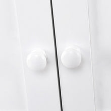 Load image into Gallery viewer, Modern Rolling Storage Kitchen Cart with Drawer-White