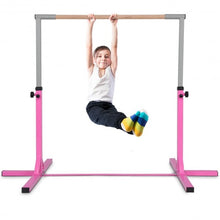 Load image into Gallery viewer, Adjustable Gymnastics Horizontal Bar for Kids