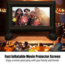 Load image into Gallery viewer, Inflatable Outdoor Movie Projector Screen with Blower-20'