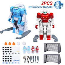 Load image into Gallery viewer, 2 pcs Remote Control Rechargeable Battery Soccer Robots