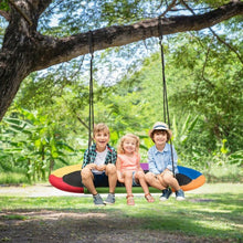 Load image into Gallery viewer, 60" Saucer Surf Outdoor Adjustable Swing Set-Colorful