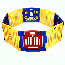 Load image into Gallery viewer, 8 Panel Safety Play Center Baby Playpen