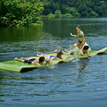 Load image into Gallery viewer, 12' x 6' 3 Layer Floating Water Pad-Green