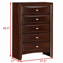 Load image into Gallery viewer, 5 Drawers Home Office Dresser Cabinet Organizer Chest