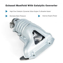 Load image into Gallery viewer, Exhaust Manifold Set with Integrated Catalytic Converter