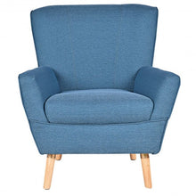 Load image into Gallery viewer, Wooden Accent Leisure Sofa Arm Chair