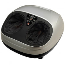 Load image into Gallery viewer, Shiatsu Foot Massager with Heat Kneading Rolling Scraping Air Compression-Silver