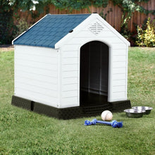 Load image into Gallery viewer, Indoor/Outdoor Waterproof Plastic Dog House Pet Puppy Shelter