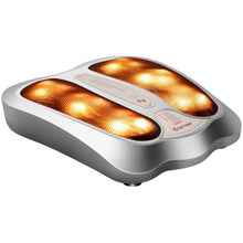 Load image into Gallery viewer, Shiatsu Heated Electric Kneading Foot and Back Massager-Silver