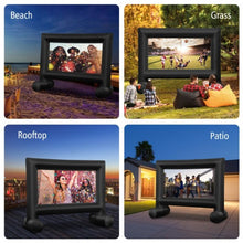 Load image into Gallery viewer, Inflatable Outdoor Movie Projector Screen with Blower-18'