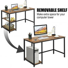 Load image into Gallery viewer, 47"/55" Computer Desk Office Study Table Workstation Home w/Adjustable Shelf-M