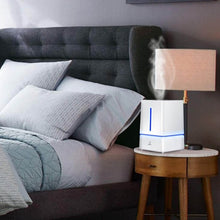 Load image into Gallery viewer, 4 L Ultrasonic Cool Mist Air Humidifier w/ LED Night Light