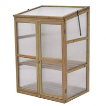 Load image into Gallery viewer, Garden Portable Wooden Raised Plants Greenhouse