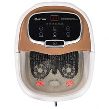 Load image into Gallery viewer, Portable Foot Spa Bath Motorized Massager with Shower-Coffee