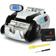 Load image into Gallery viewer, Money Counter Bill Counting Machine with UV/MG/IR/MT Counterfeit Detection