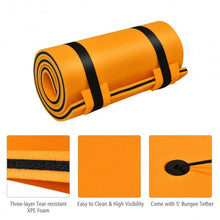 Load image into Gallery viewer, 3-layer Tear-resistant Relaxing Foam Floating Pad-Orange