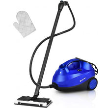 Load image into Gallery viewer, 2000W Heavy Duty Multi-purpose Steam Cleaner Mop with Detachable Handheld Unit-Blue