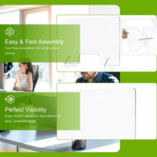 Load image into Gallery viewer, 24" x 16" Protective Plexiglass Sneeze Guard Acrylic Shield for Counter