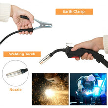 Load image into Gallery viewer, MIG 130 Welder Flux Core Wire Automatic Feed Welder