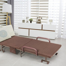 Load image into Gallery viewer, Adjustable Guest Single Bed Lounge Portable Wheels