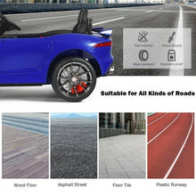 Load image into Gallery viewer, 12V Jaguar F-Type SVR Licensed Kids Ride On Car-Navy