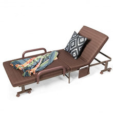 Load image into Gallery viewer, Adjustable Guest Single Bed Lounge Portable Wheels