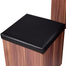 Load image into Gallery viewer, 5 pcs Wood Kitchen Dinette Storage Ottoman Stool Table Set