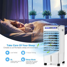 Load image into Gallery viewer, 3-in-1 Evaporative Portable Air Cooler with 3 Modes include Remote Control-White