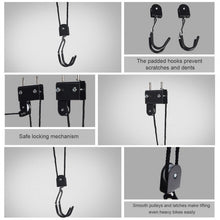 Load image into Gallery viewer, Bicycle Garage Storage Lift Kayak Hoist Hanger Rack
