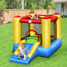 Load image into Gallery viewer, Kids Inflatable Bounce House with Slide