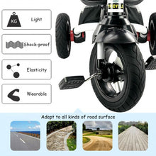 Load image into Gallery viewer, 6-In-1 Kids Baby Stroller Tricycle Detachable Learning Toy Bike-Gray