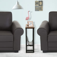 Load image into Gallery viewer, Industrial Rustic Mesh End Side Table