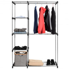 Load image into Gallery viewer, Portable Closet Organizer Garment Rack