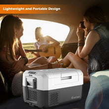 Load image into Gallery viewer, 37 Quart Portable Electric Compressor Camping Car Cooler