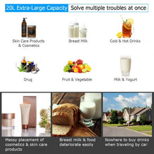 Load image into Gallery viewer, 20L Compact Portable Makeup Skincare Fridge-White