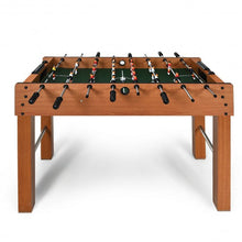Load image into Gallery viewer, 48" Foosball Table Indoor Soccer Game-Brown