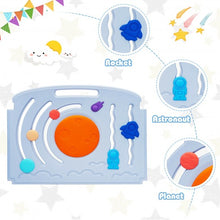 Load image into Gallery viewer, 16-Panel Baby Playpen Safety Play Center with Lockable Gate-Blue