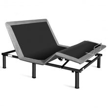 Load image into Gallery viewer, Queen Size Steel Frame Remote Adjustable Bed Base