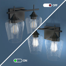 Load image into Gallery viewer, 2-Light Modern Bathroom Vanity Light Fixtures
