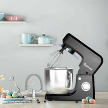 Load image into Gallery viewer, 3-in-1 Multi-functional 6-speed Tilt-head Food Stand Mixer-Black